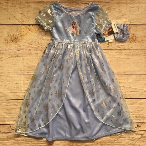 Disney Frozen Nightgown & Scrunches set - NEW - Picture 1 of 2